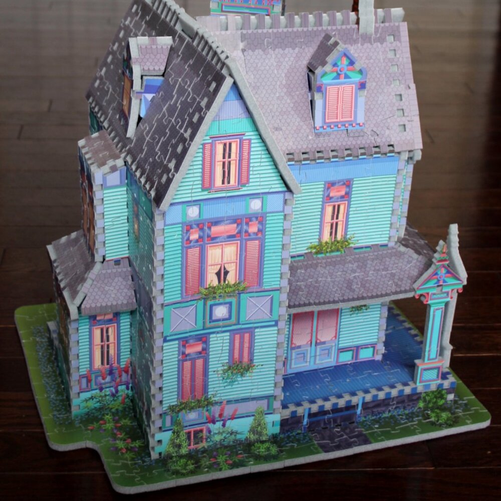 Victorian Mansion 3D puzzle, Wrebbit, 700 pieces
